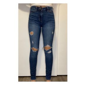 High waisted hollister jeans